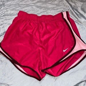 Pink Nike shorts
